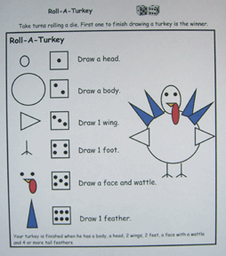 Mr Turkey Song, Kindergarten Resource