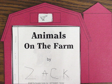 Animals on the Farm rotating student booklet