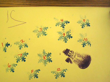 Snowman Snowflake Math: Teaching Teen Numbers